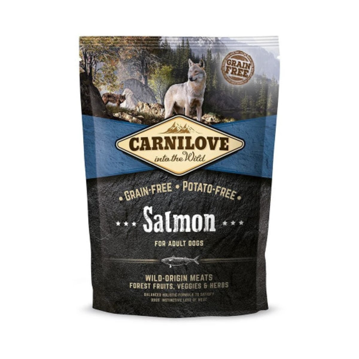 Корм сухий Carnilove Adult Salmon для дорослих собак усіх порід з лососем — зображення 1
