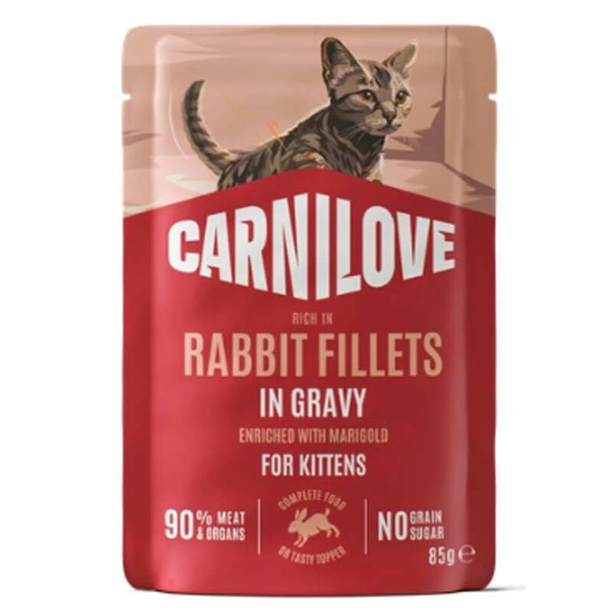 Корм вологий Carnilove Jelly Rabbit with Marigold для котів кролик і календула