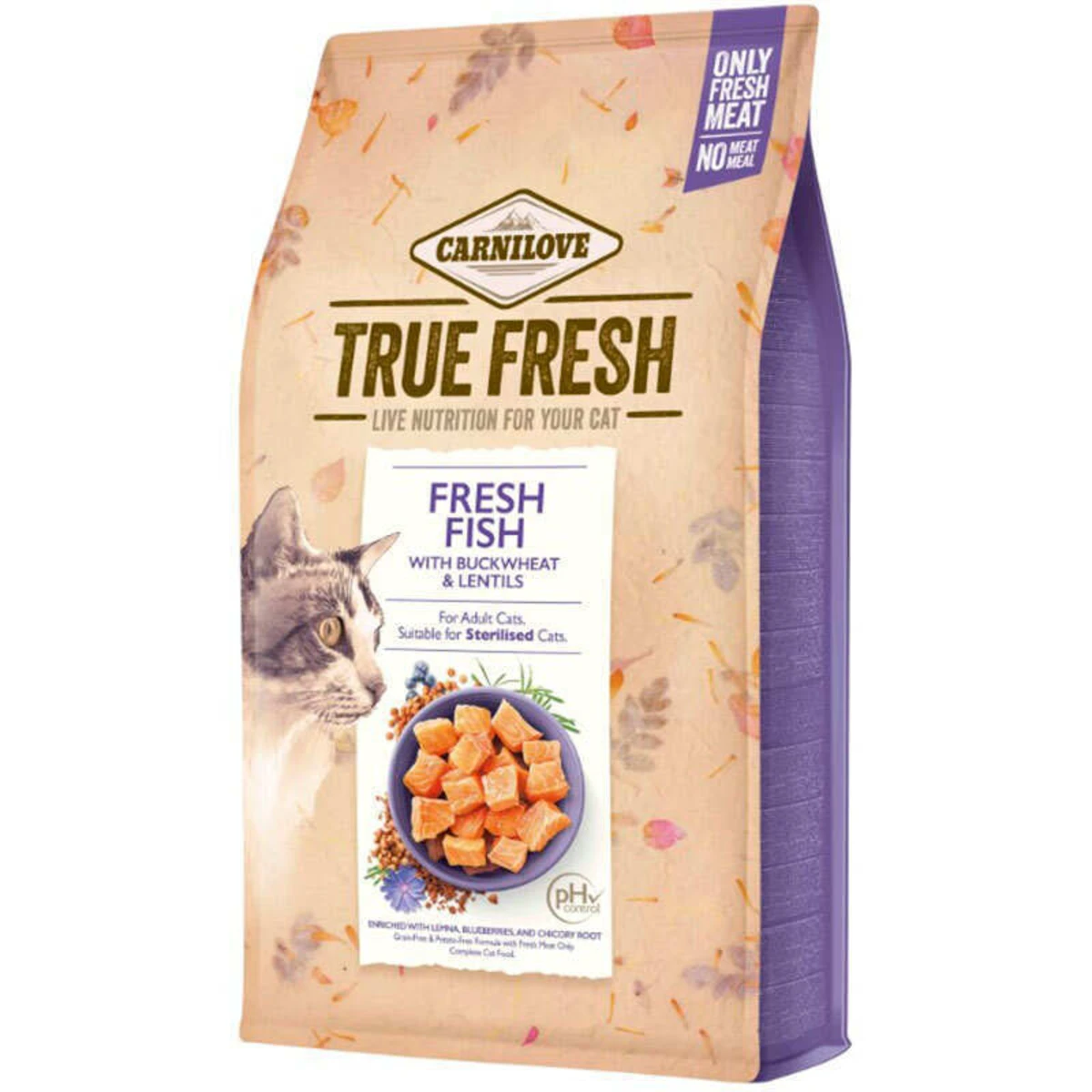 Carnilove True Fresh Cat Fresh Fish для дорослих котів з рибою