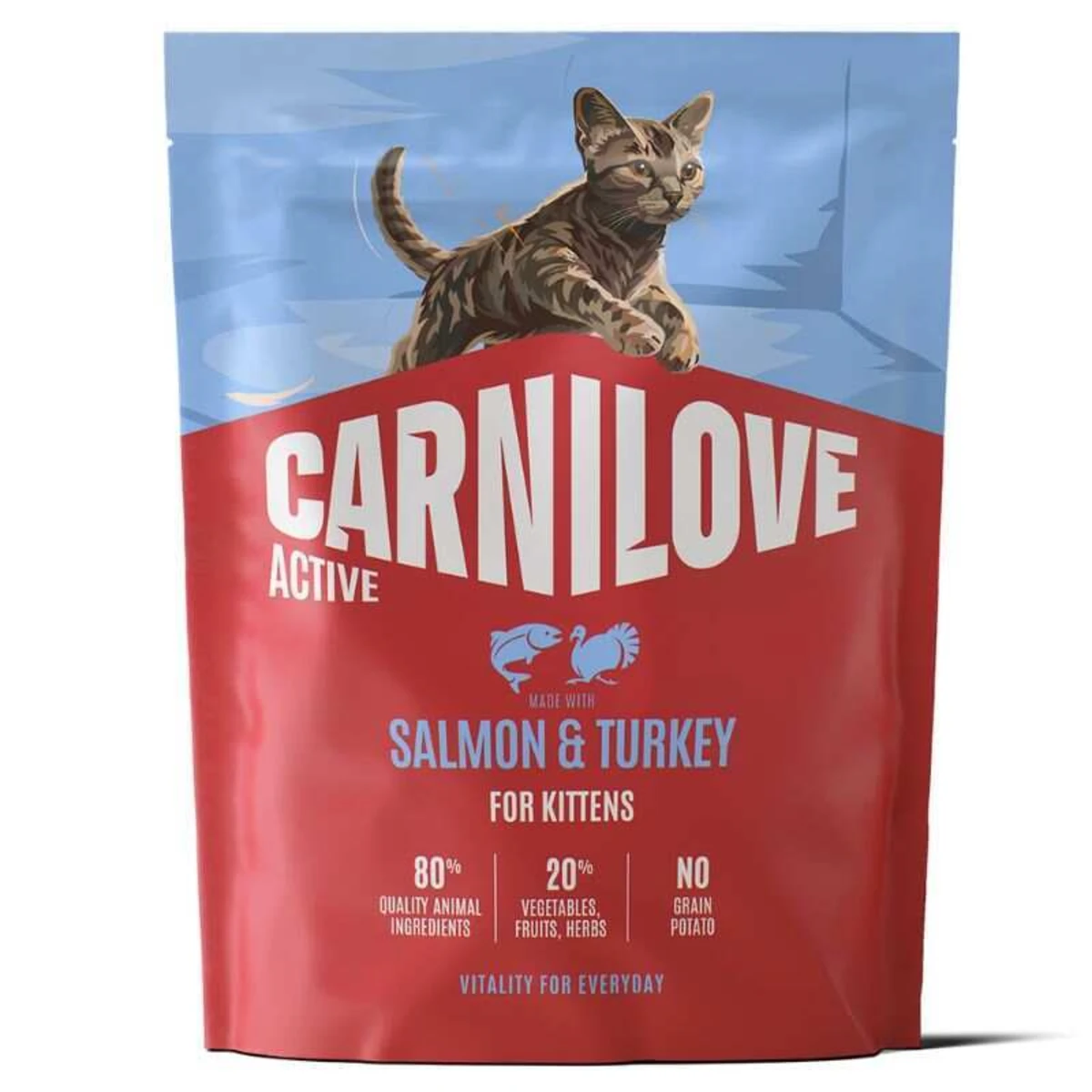 Carnilove Active Salmon & Turkey Kitten для кошенят лосось та індичка
