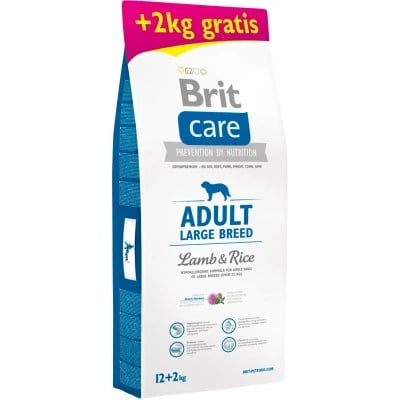 Сухий корм Brit Care Adult Large Breed Lamb and Rice для собак великих порід з ягням та рисом