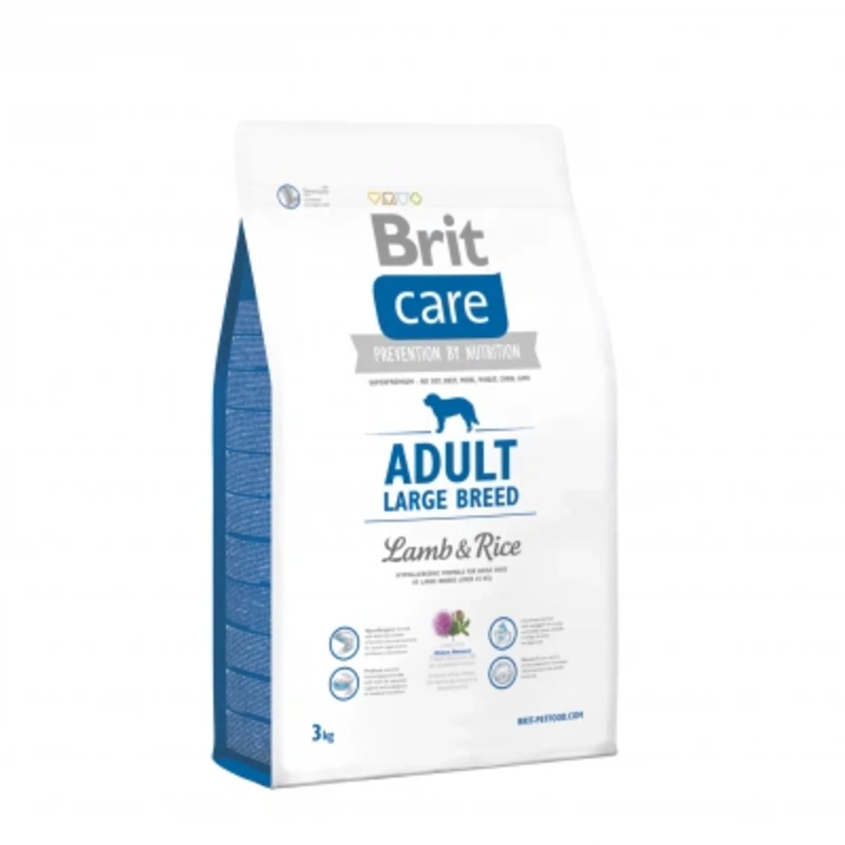 Сухий корм Brit Care Adult Large Breed Lamb and Rice для собак великих порід з ягням та рисом — зображення 1