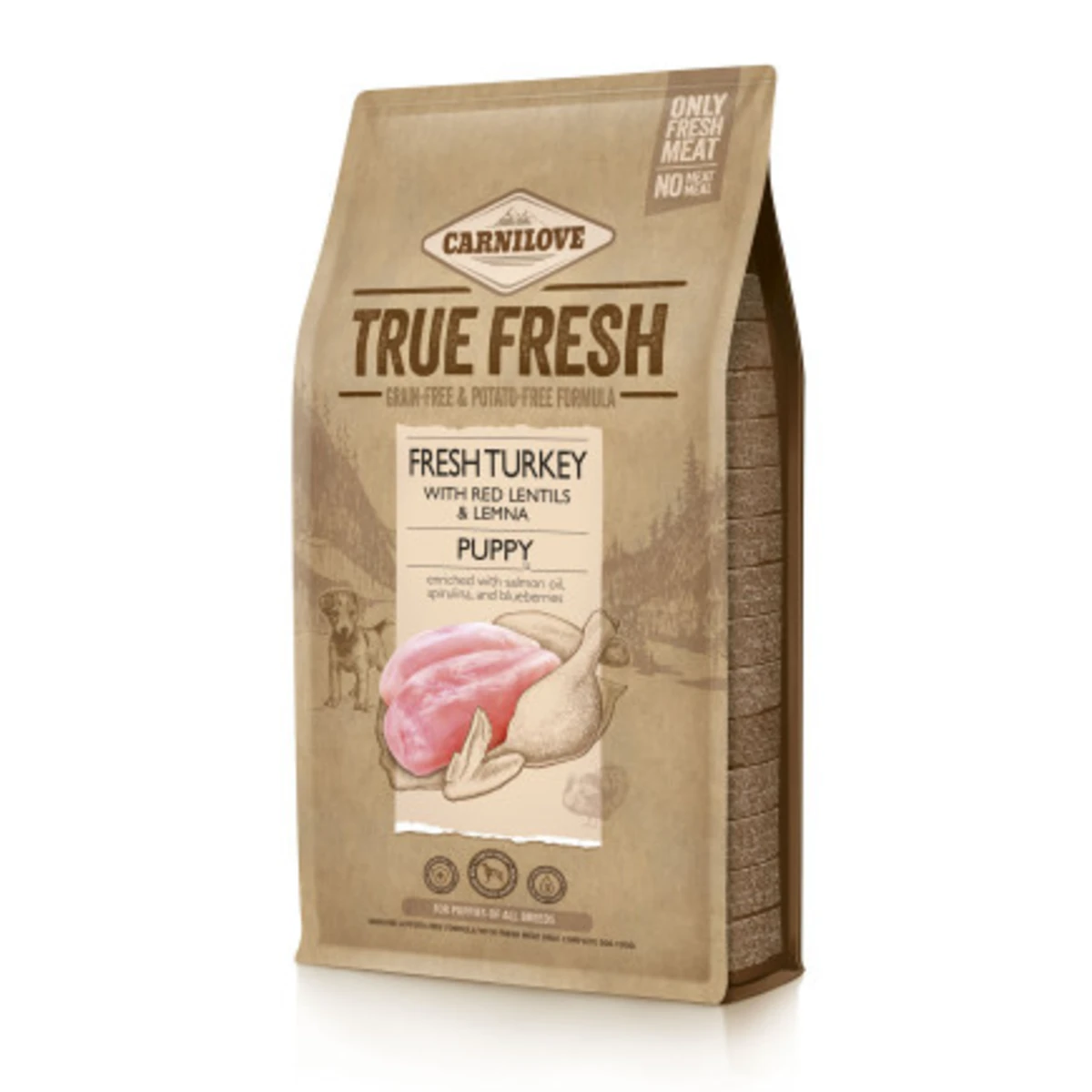 Корм сухий Carnilove True Fresh Turkey Puppy для цуценят з індичкою — зображення 1