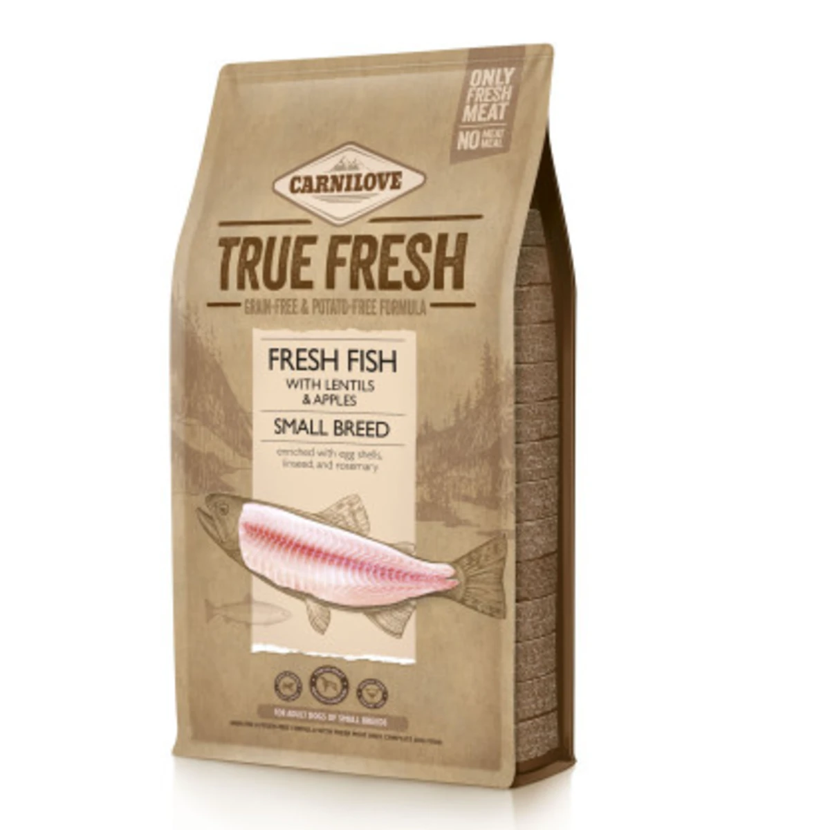 Корм сухий Carnilove True Fresh Fish Adult Small Breed для собак малих порід з рибою