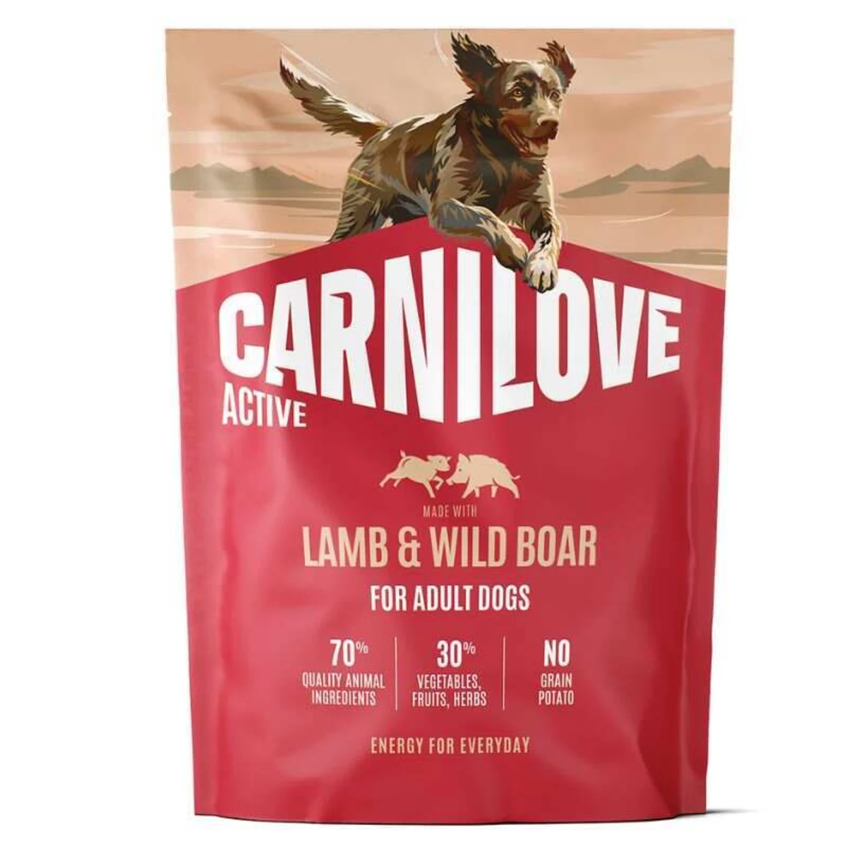 Корм сухий Carnilove Active Lamb & Wild Boar для собак з ягням і диким кабаном