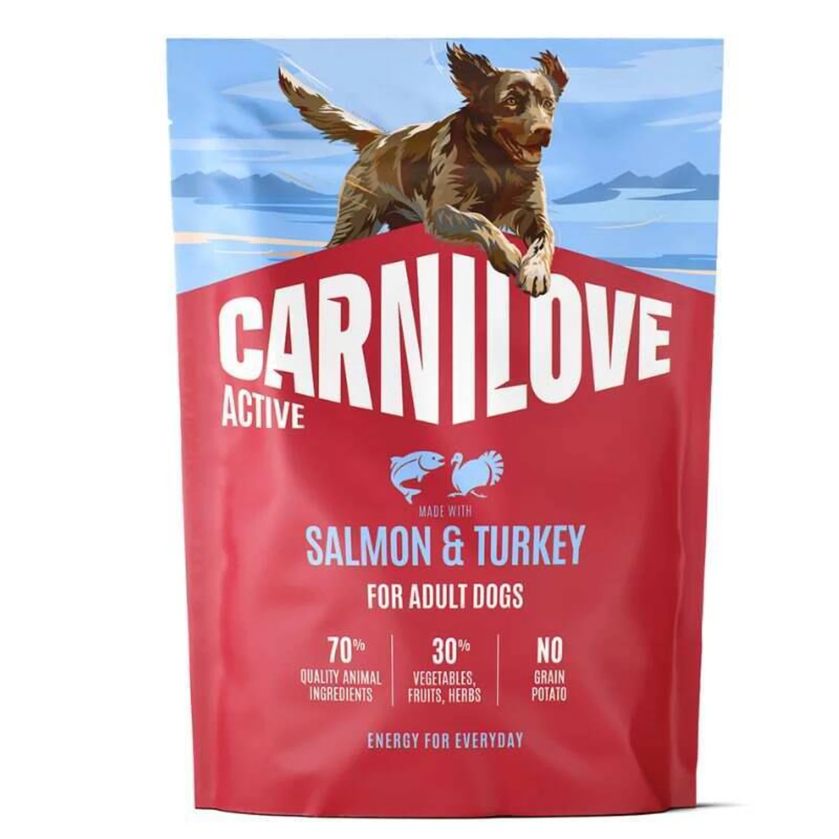 Корм сухий Carnilove Active Salmon & Turkey для cобак з лососем та індичкою