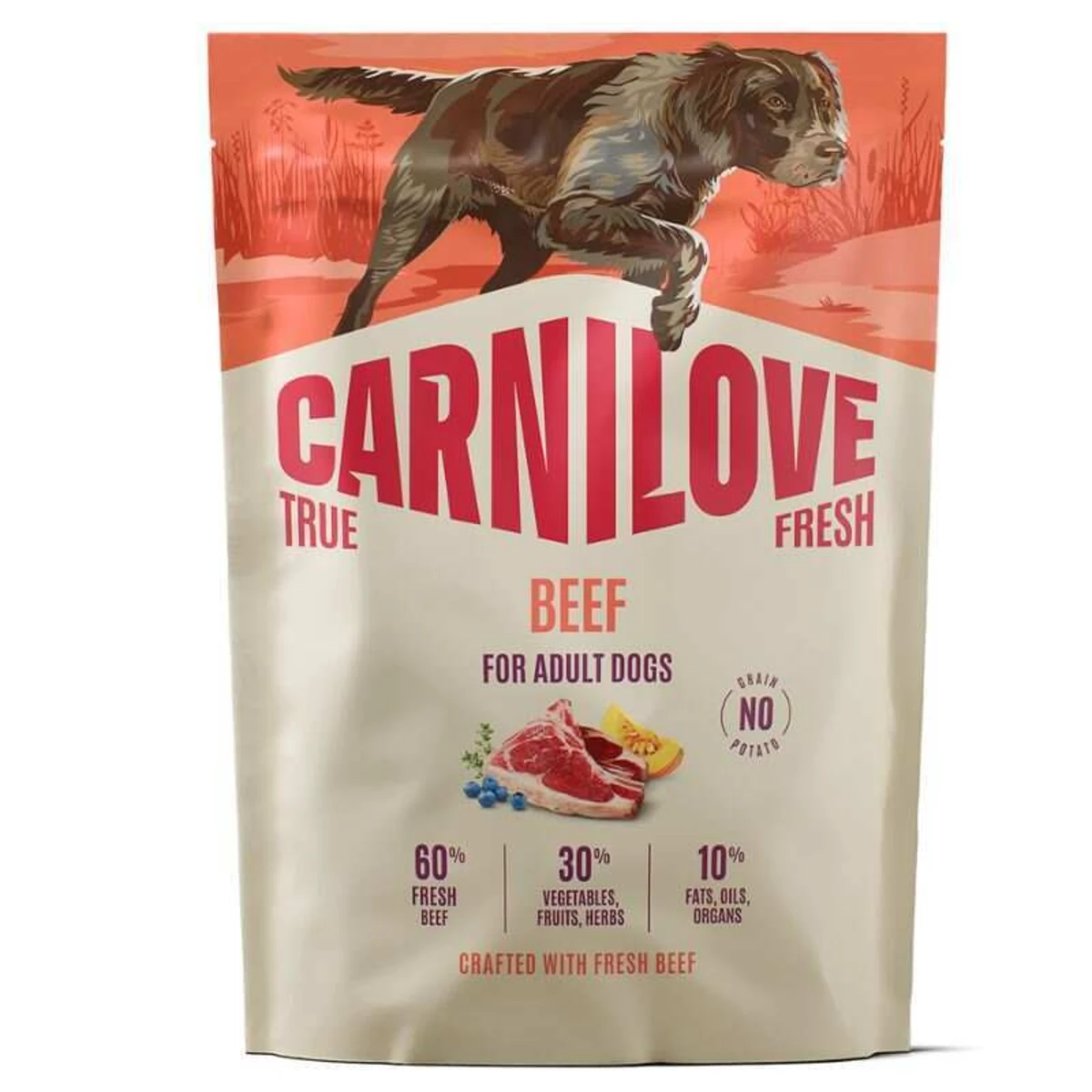 Корм сухий Carnilove True Fresh Beef для cобак з яловичиною