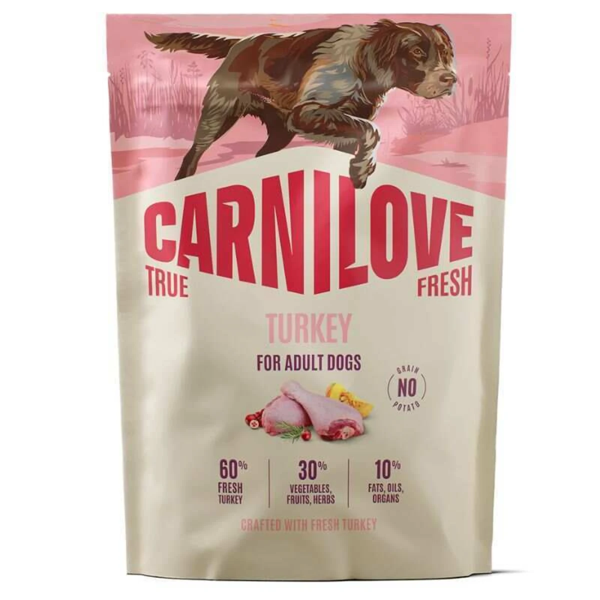 Корм сухий Carnilove True Fresh Turkey для cобак з індичкою