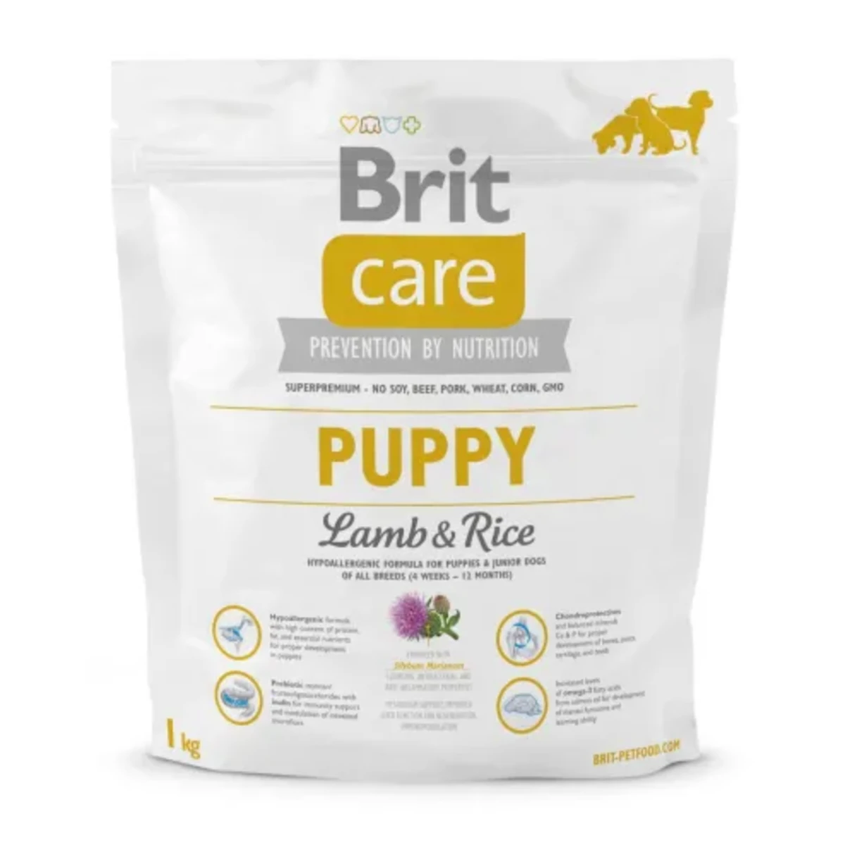 Сухий корм для цуценят Brit Care Puppy Lamb & Rice з ягнятиною та рисом — зображення 1