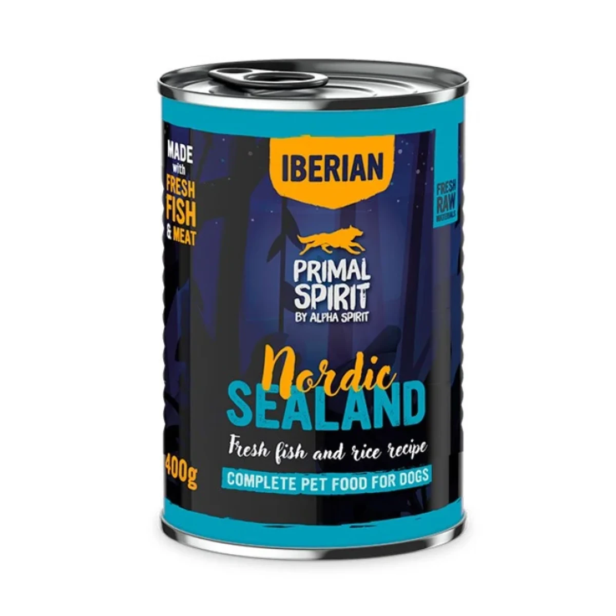 Вологий корм для собак Primal Spirit Nordic Sealand зі свининою та рибою, 400 г — зображення 1
