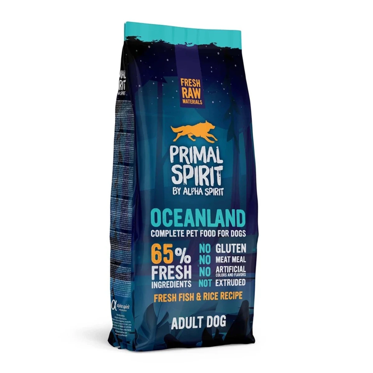 Сухий корм для собак Primal Spirit 65% Oceanland з рибою та куркою — зображення 1