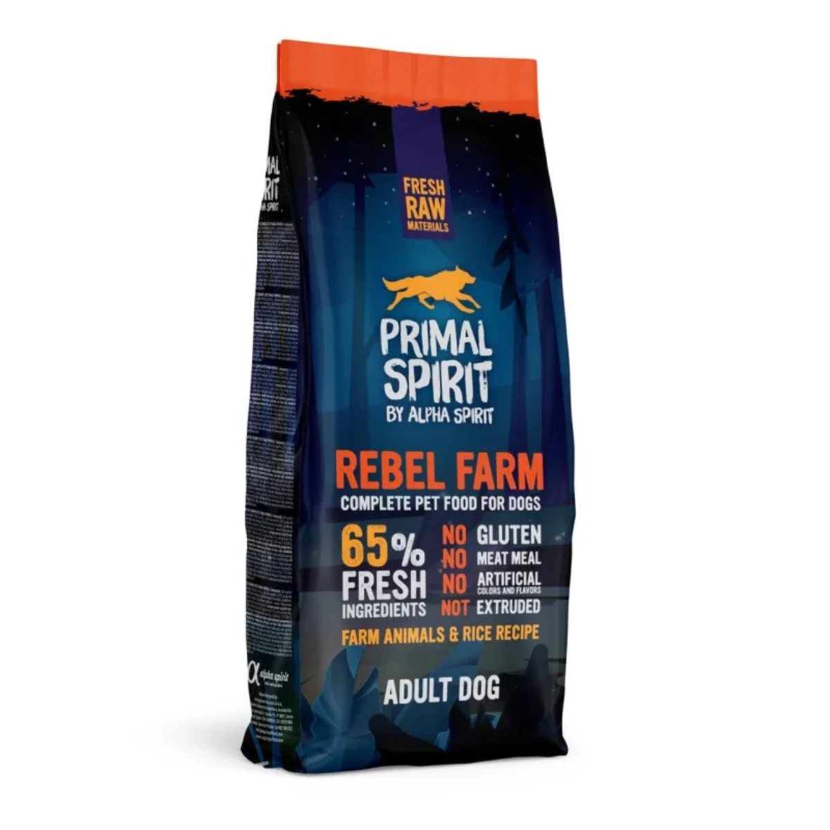 Сухий корм для собак Primal Spirit 65% Rebel Fram з куркою та рибою — зображення 1