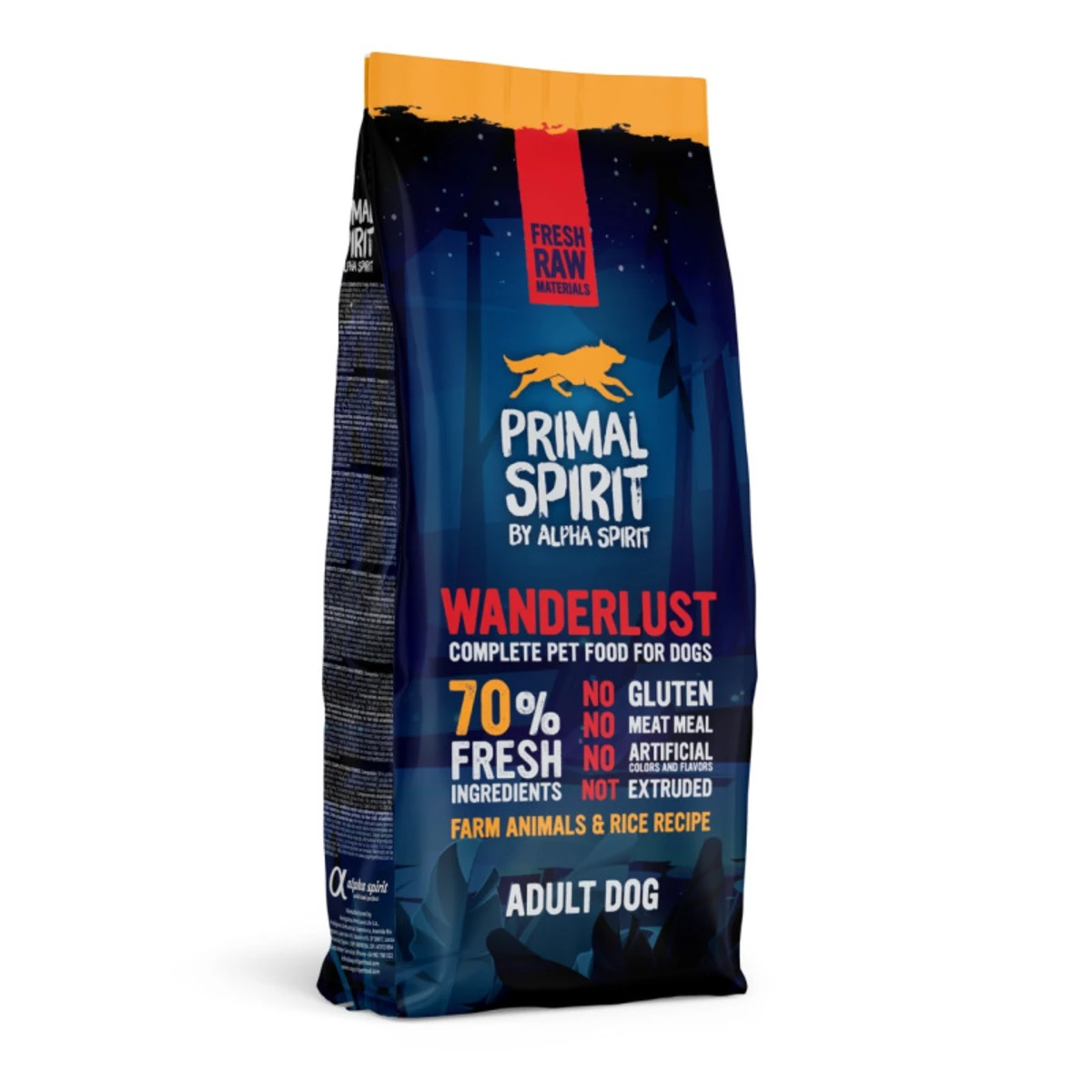 Сухий корм для собак Primal Spirit 70% Wanderlust з куркою та рибою — зображення 1