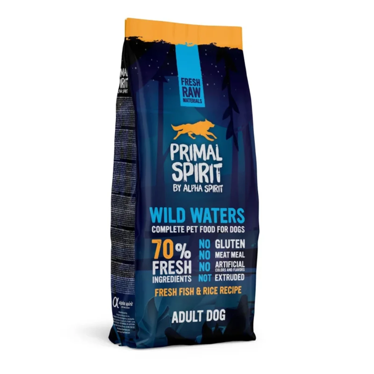 Сухий корм для собак Primal Spirit 70% Wild Waters з рибою та куркою — зображення 1