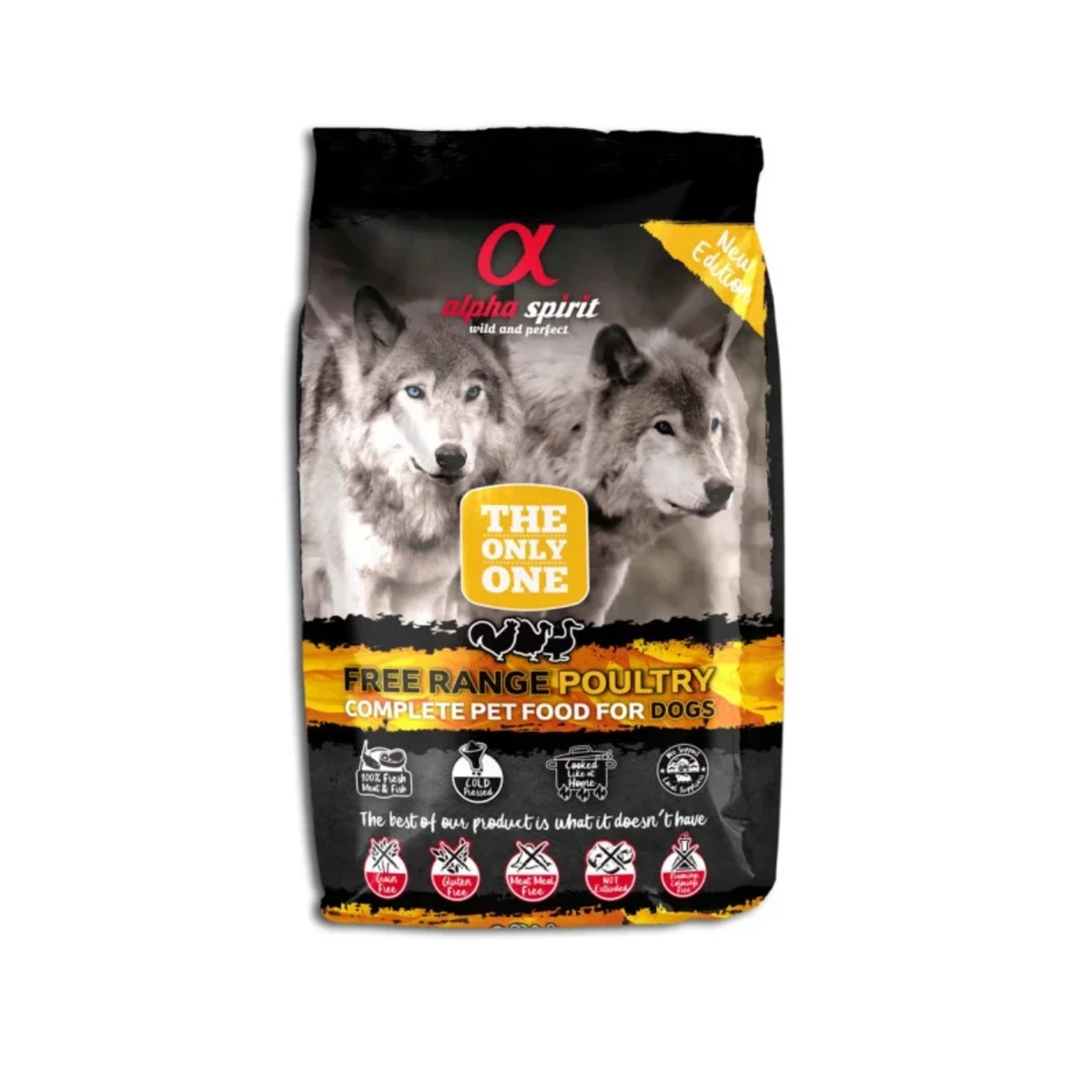 Сухий корм для собак Alpha Spirit The Only One Poultry з птахом