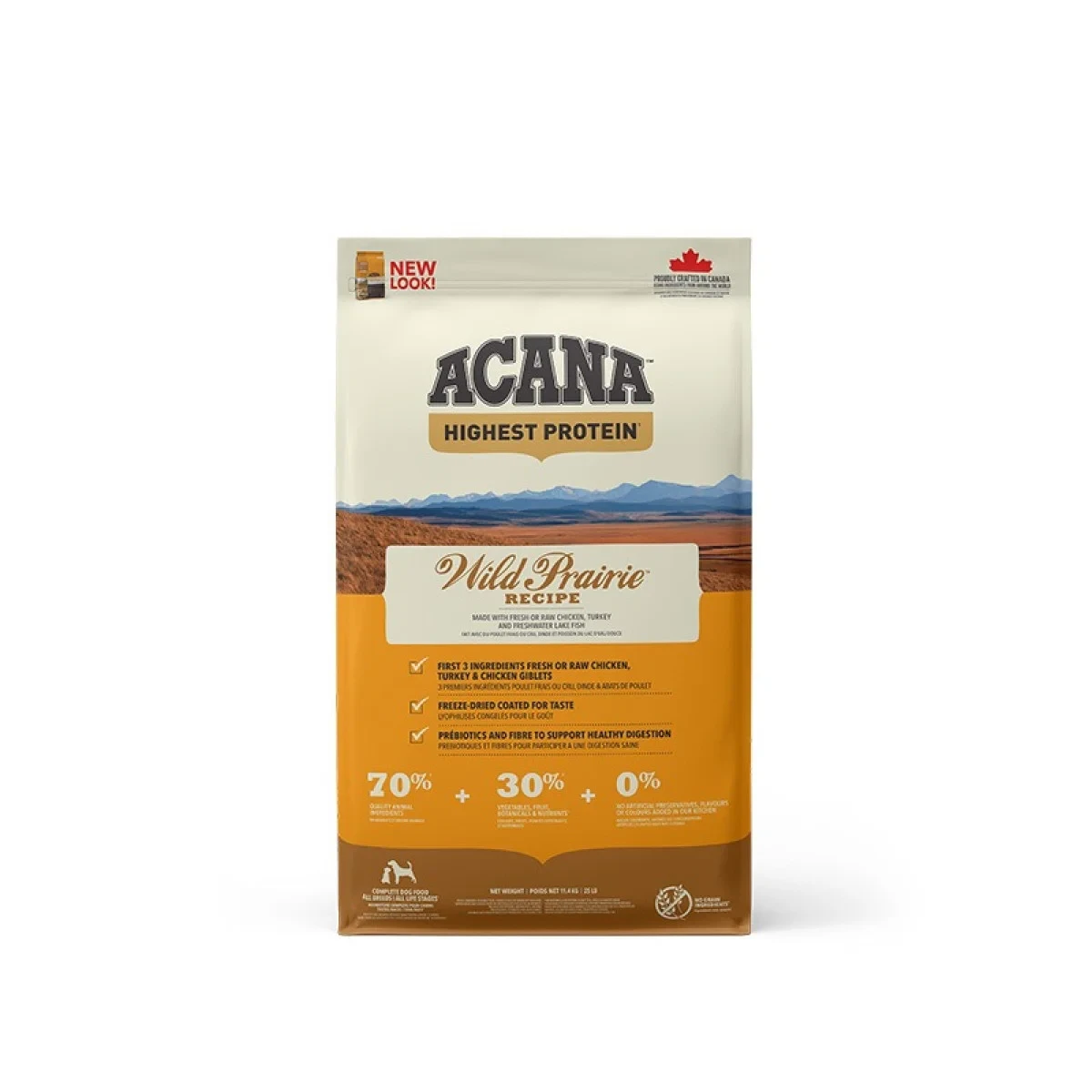 Сухий корм ACANA WILD PRAIRIE DOG RECIPE з птицею для собак різного віку