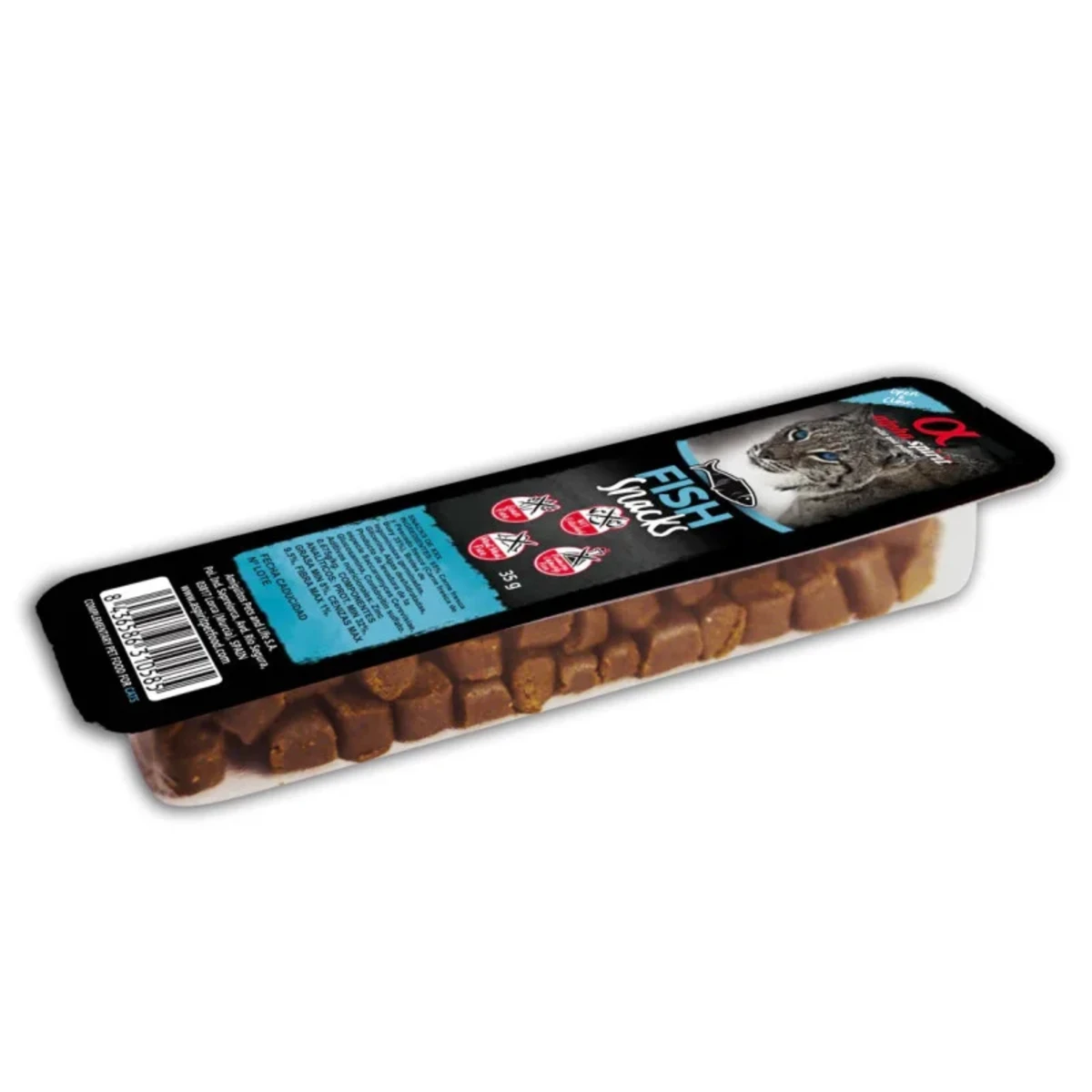 Ласощі для котів Alpha Spirit Fish Snacks for Cats з рибою — зображення 1