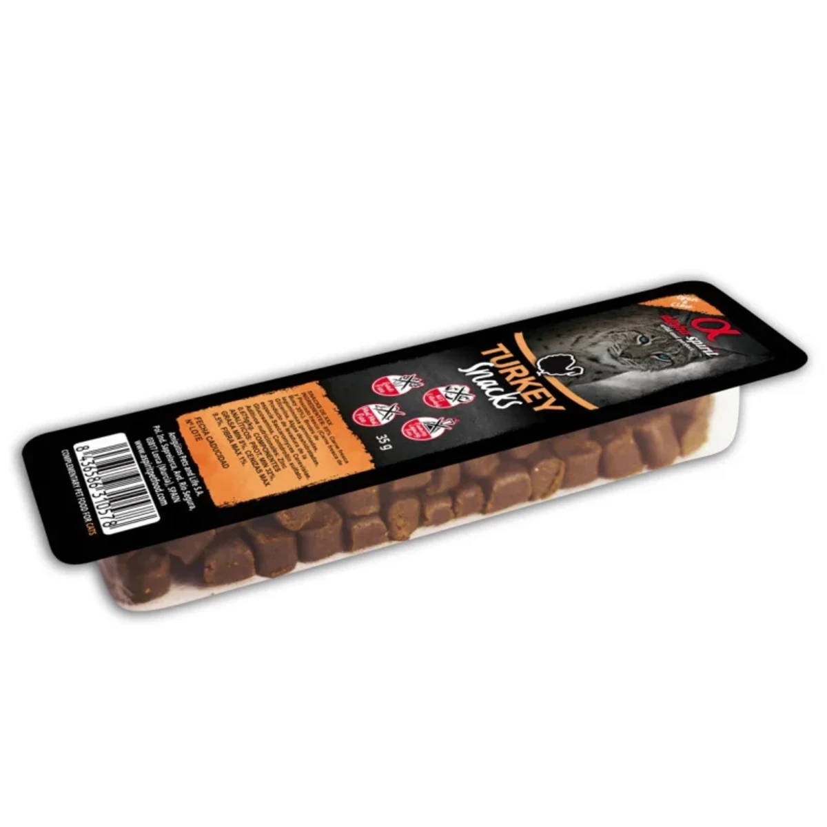 Ласощі для котів Alpha Spirit Turkey Snacks for Cats з індичкою — зображення 1