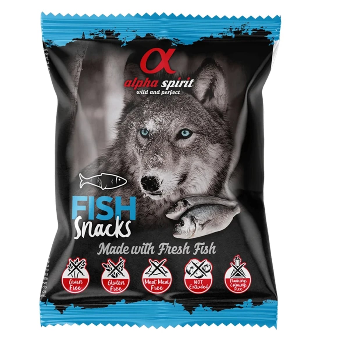 Ласощі для собак Alpha Spirit Fish Snacks for Dogs з рибою