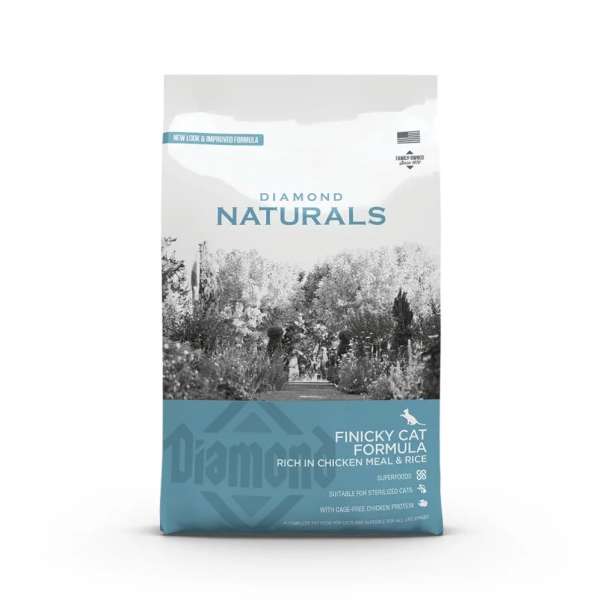 Сухий корм Diamond Naturals Finicky Cat Chicken & Rice з куркою для стерилізованих котів — зображення 1