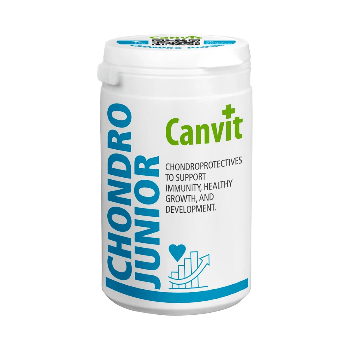 Хондропротектор для цуценят і молодих собак Canvit Chondro Junior для підтримки здоров’я суглобів, хрящів, імунної системи та травлення, 230 г