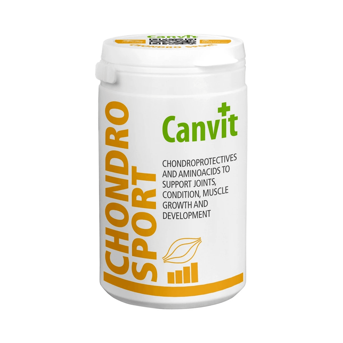 Хондропротектор для активних собак Canvit Chondro Sport для підтримки здоров’я суглобів, хрящів, зв’язок, швидкого відновлення після фізичних навантажень та підтримки спортивної форми 230 г — зображення 1