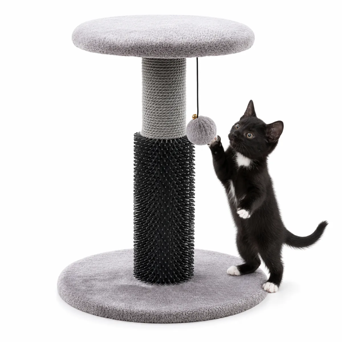 Ігровий комплекс-кігтеточка зі стовпчиком та лежанкою для котів Flamingo Scratching Tree Bea