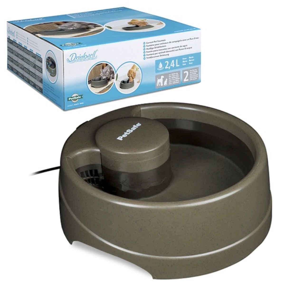 Автоматичний фонтан PetSafe Drinkwell Current для котів і собак