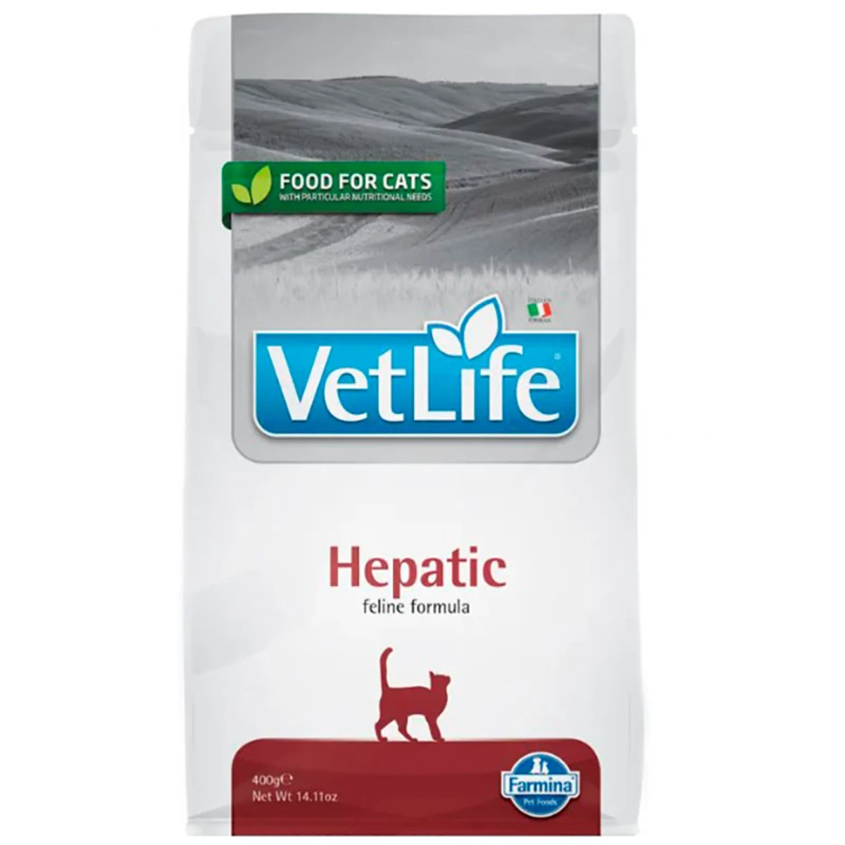 Farmina Vet Life Hepatic сухий лікувальний корм-дієта для кішок з хронічною печінковою недостатністю — зображення 1