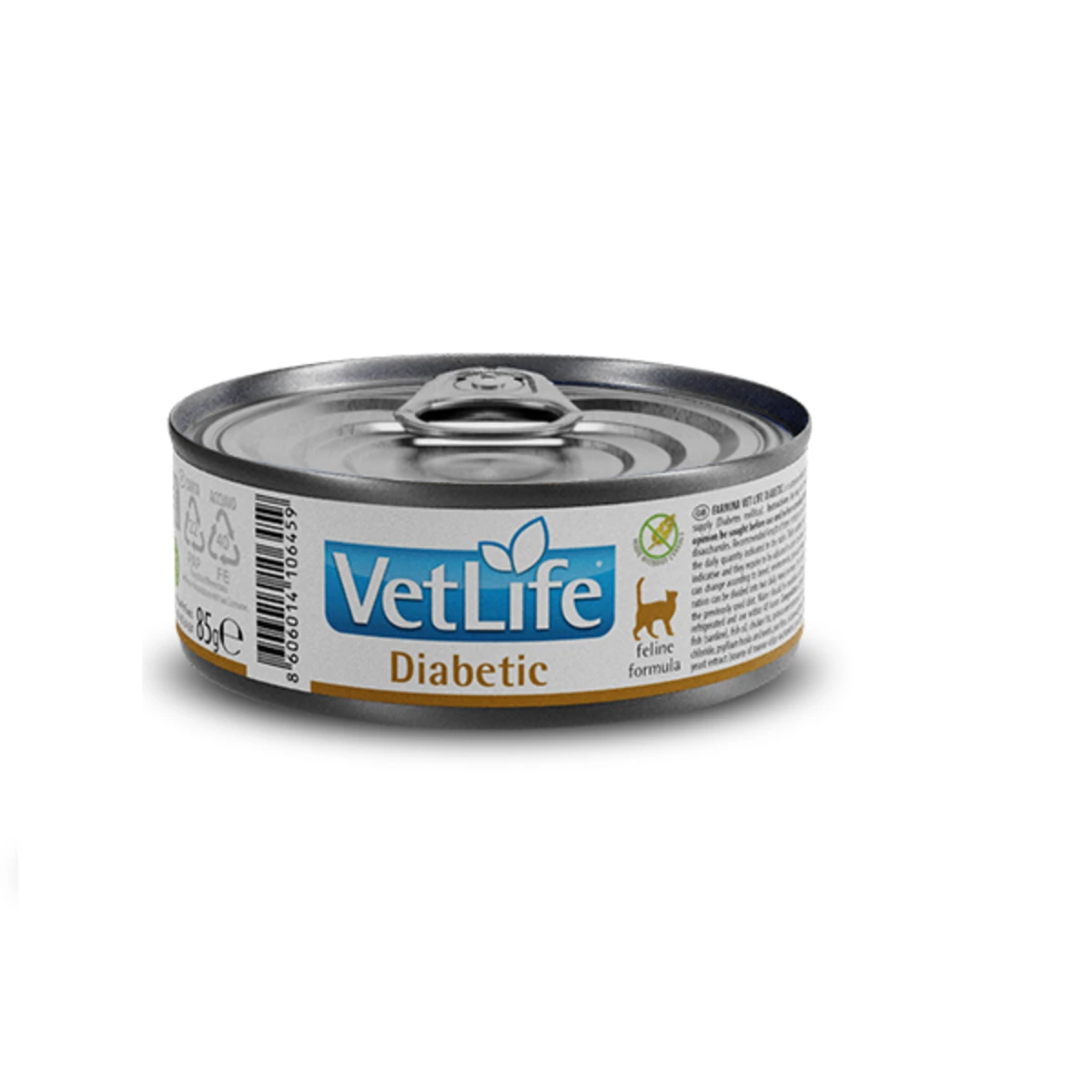 Farmina Vet Life Diabetic консервований корм-дієта для контролю рівня глюкози в крові при цукровому діабеті