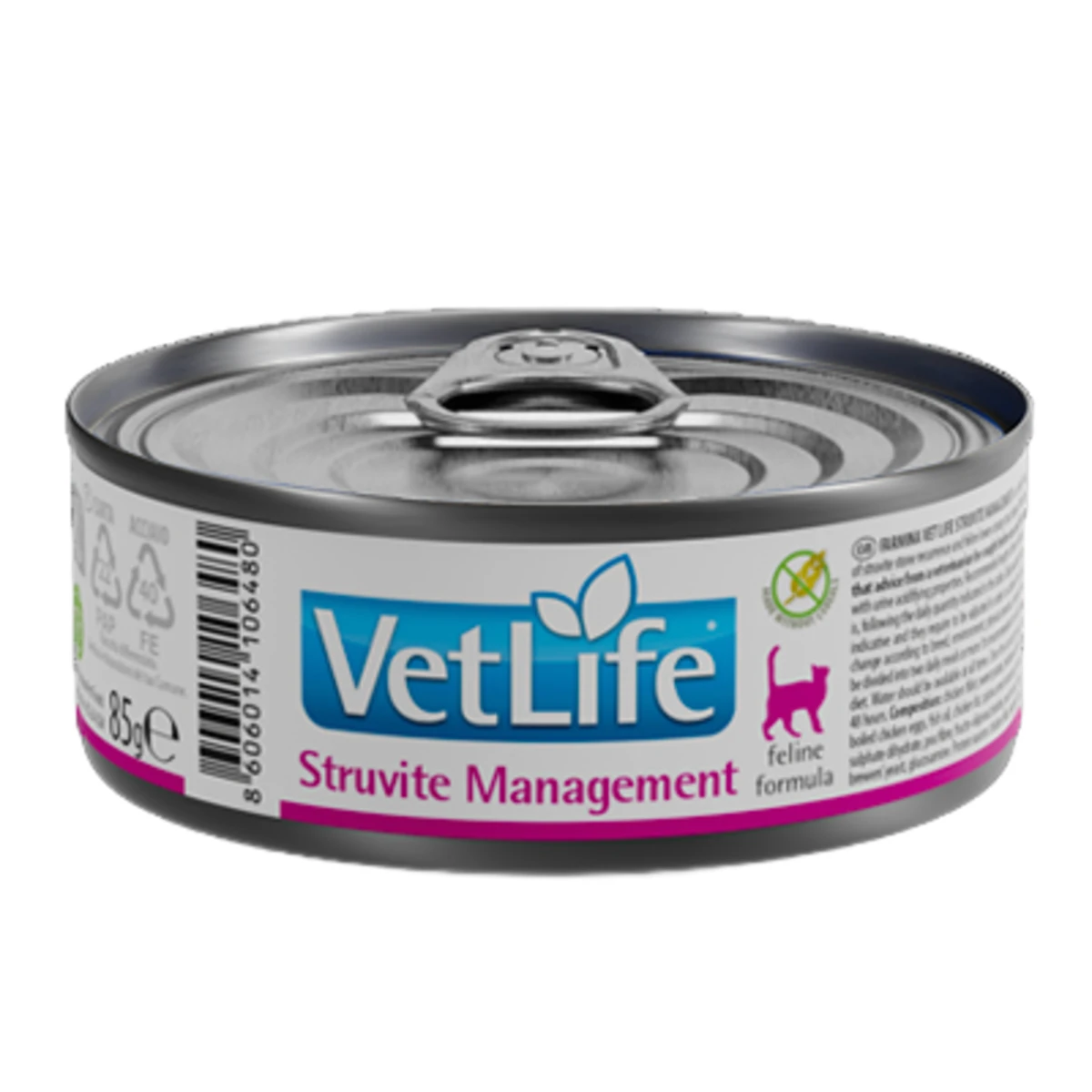 Farmina VetLife Management Struvite Консервований корм-дієта для лікування та профілактики рецидивів струвітних уролітів