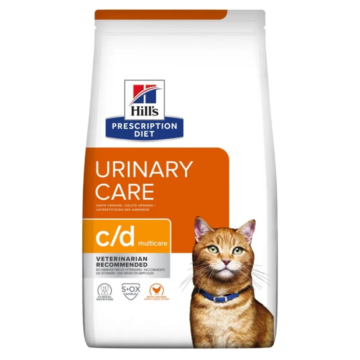 Сухий корм Hill's PD Feline C/D Multicare для котів із захворюваннями сечовивідних шляхів