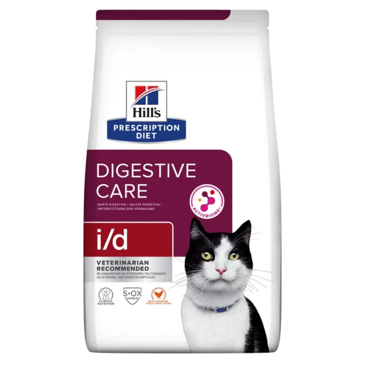 Сухий корм Hill's PD Feline I/D для котів при захворюваннях кишково-шлункового тракту