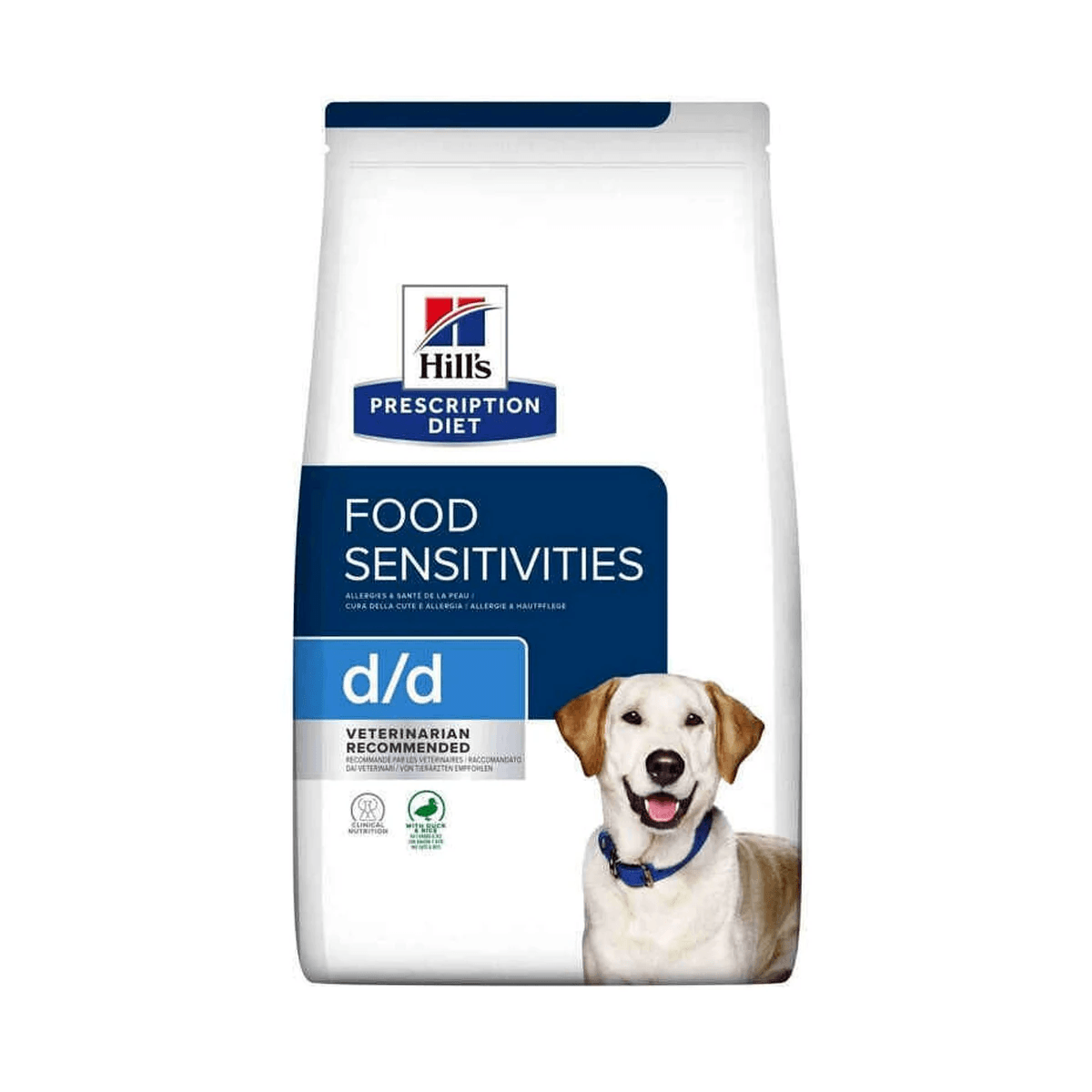 Hill's (Хіллс) Prescription Diet d/d Food Sensitivities - Корм-дієта з качкою і рисом для собак з чутливим травленням