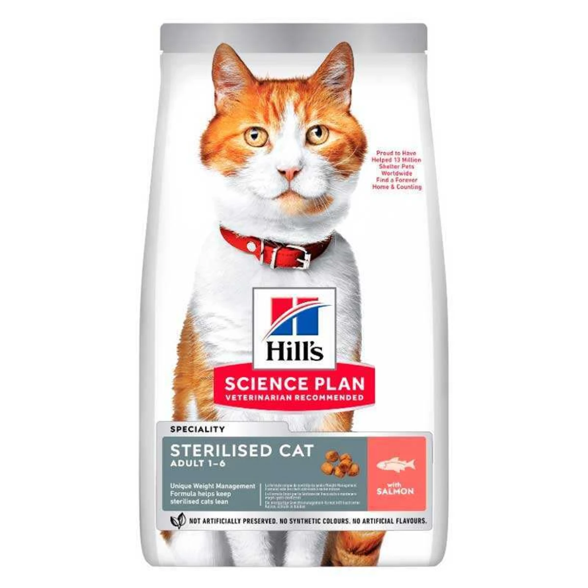 Сухий корм Hill's SP Sterilised Cat Adult Salmon з лососем для стерилізованих котів