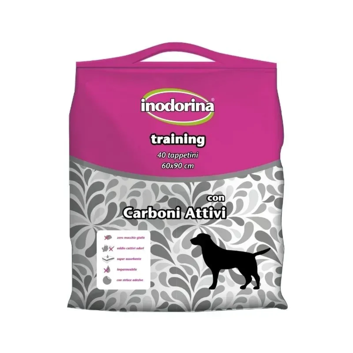 Inodorina Training Pads Carboni Пелюшки з активованим вугіллям, 40 шт