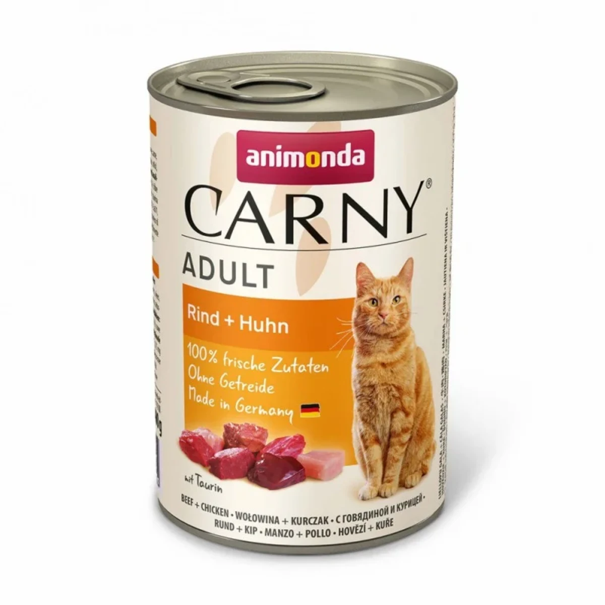 Carny для дорослих котів з яловичиною та куркою