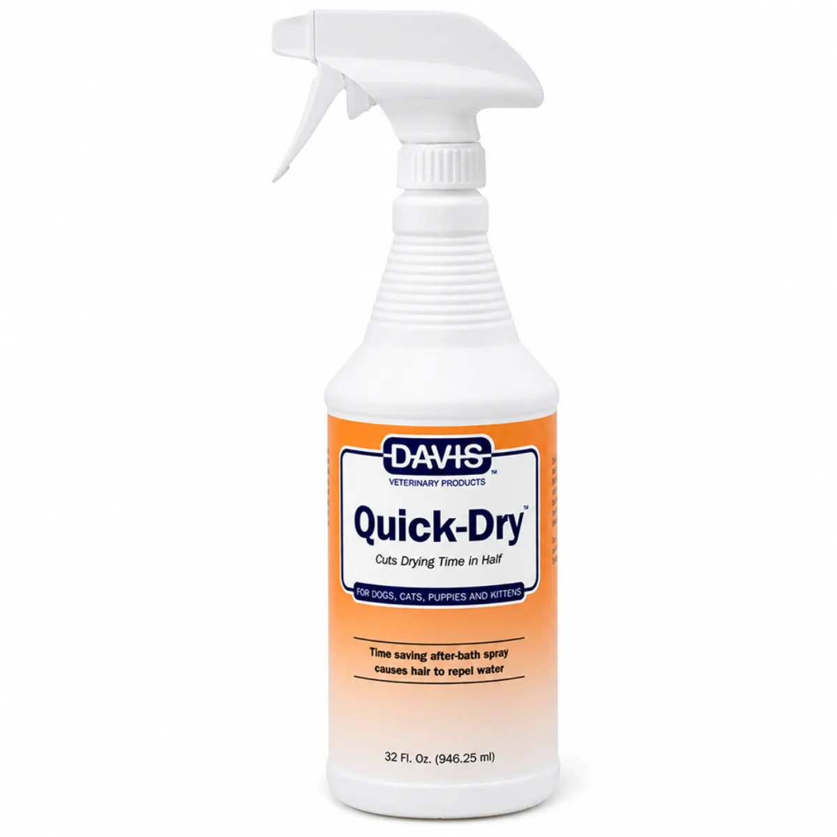 Професійний спрей для прискореного висихання шерсті собак Davis Quick-Dry Spray