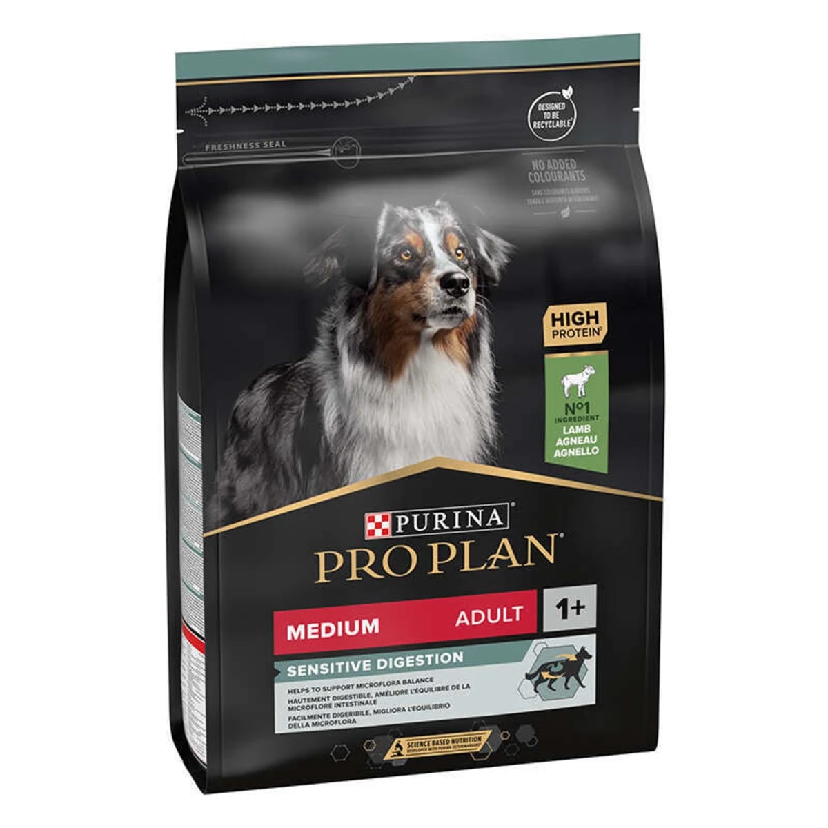 ProPlan Medium Sensitive з ягням для собак середніх порід з чутливим травленням — зображення 1