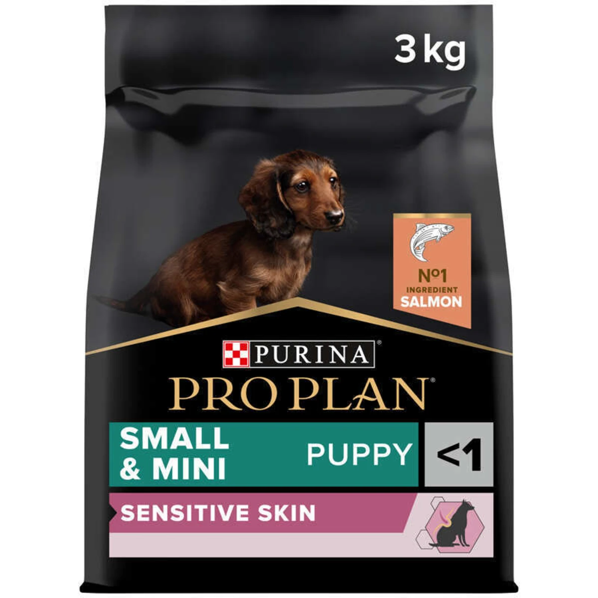 ProPlan Puppy Small&Mini з лососем для цуценят малих порід з чутливою шкірою — зображення 1