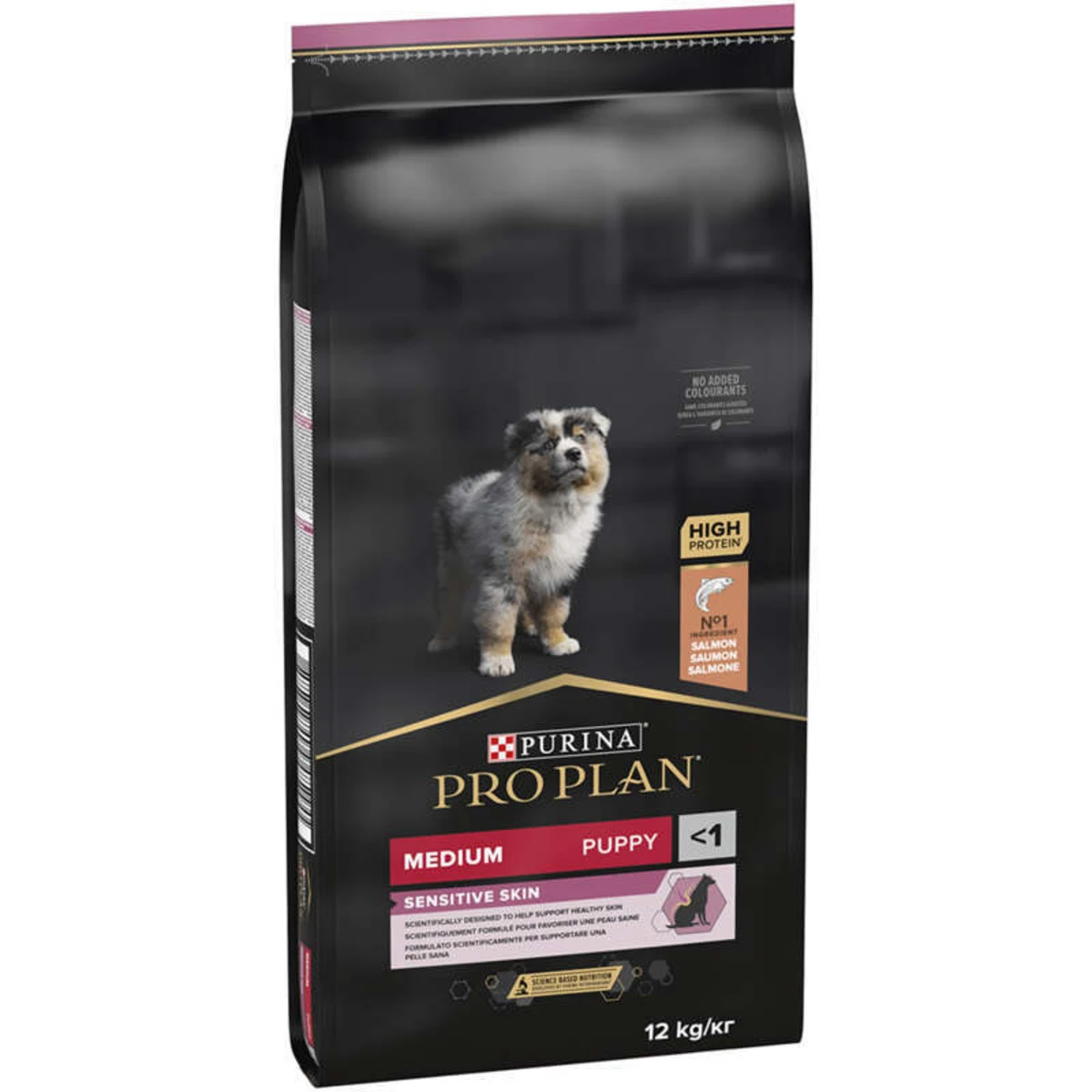 ProPlan Puppy Medium Sensitive з лососем для цуценят середніх порід схильних до алергії