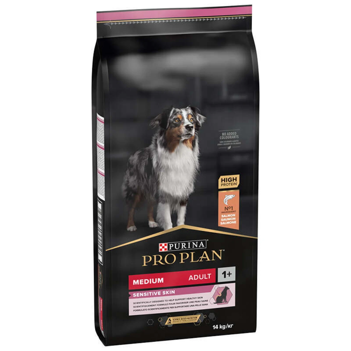 ProPlan Medium Sensitive з лососем для середніх порід схильних до алергії