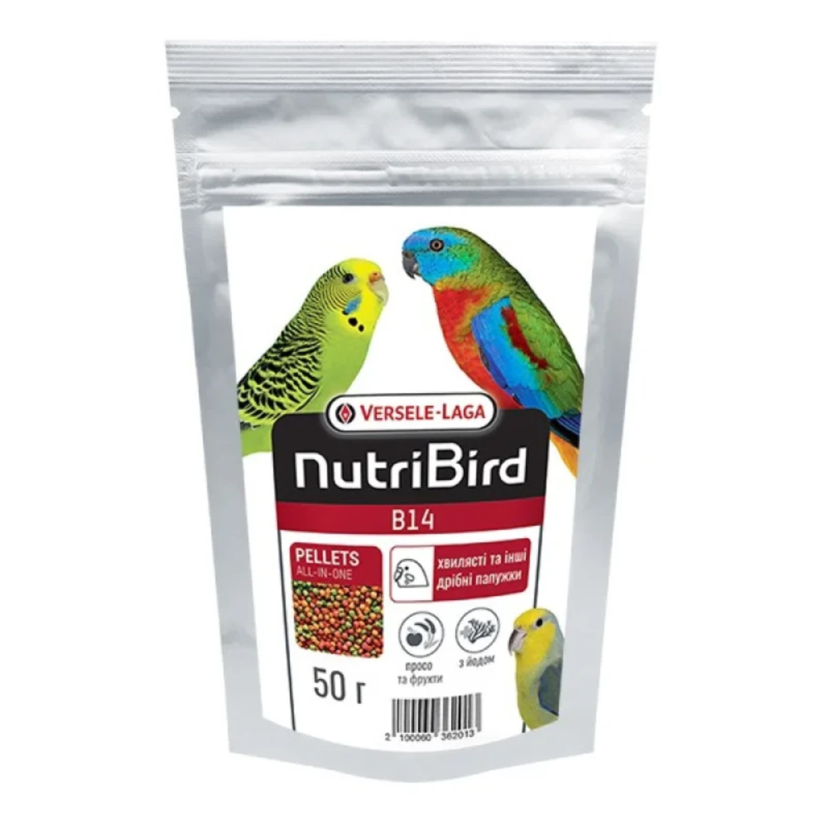 Versele-Laga NutriBird В14 повнораціонний корм для хвилястих та інших невеликих папуг