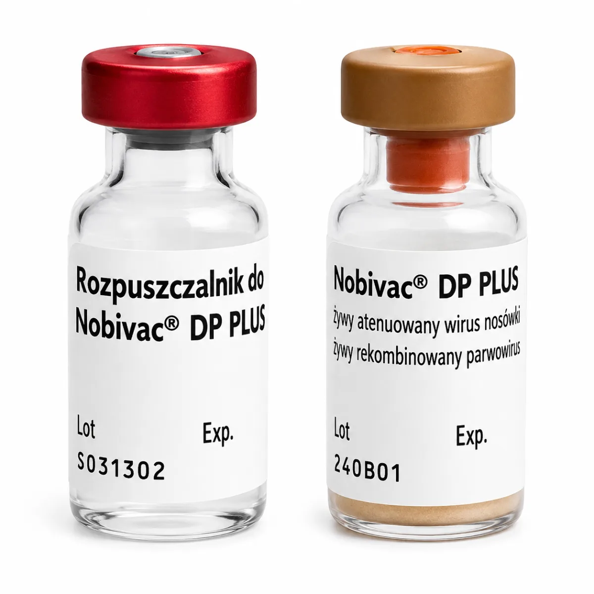 Вакцина Nobivac Puppy DP Plus для цуценят від чуми і парвовірусного ентериту